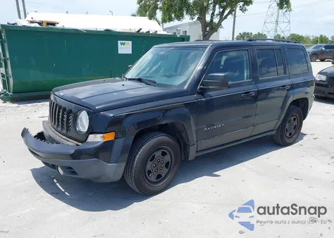 2016 Jeep Patriot Sport from USA, damaged, VIN 1C4NJPBA6GD754699